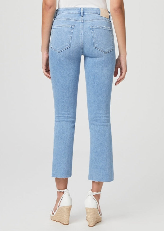 High rise cropped flare on sale jeans