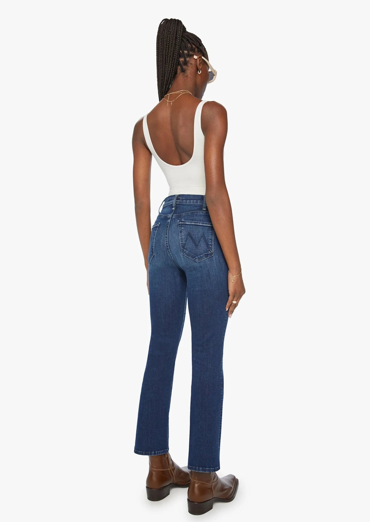 Mother The Hustler Ankle Jean - Heirloom