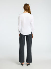 Selected Femme Naja Shirt - Bright White