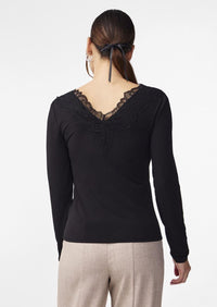 YAS Lori Top - Black