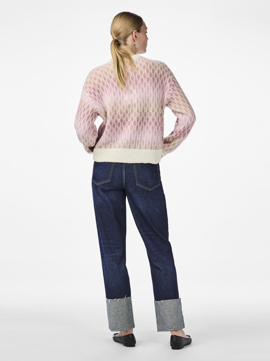 YAS Pace Knitted Jumper - Sandshell