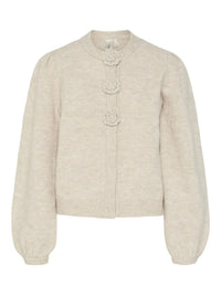 YAS Roselle Cardigan - Beige