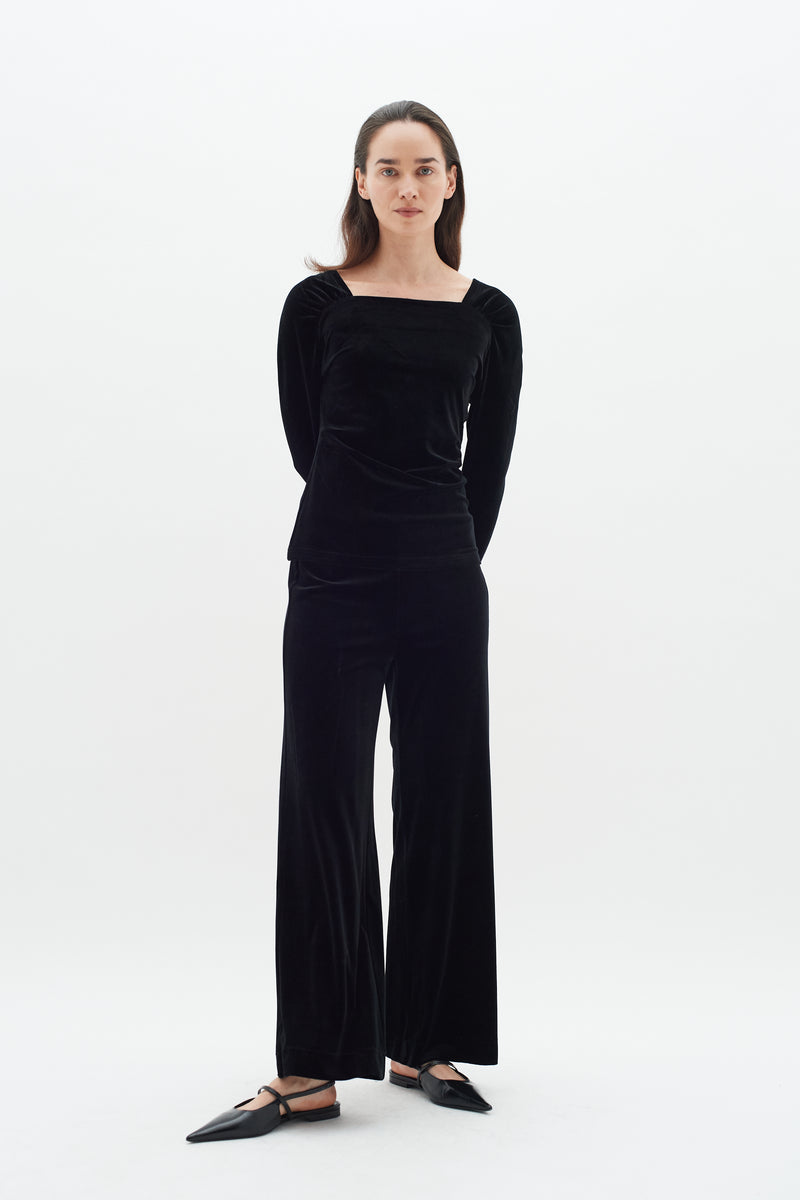 In Wear Jaqueh Velvet Trousers - Black