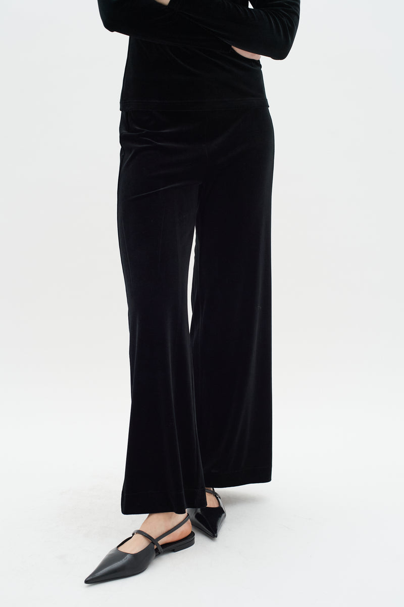 In Wear Jaqueh Velvet Trousers - Black