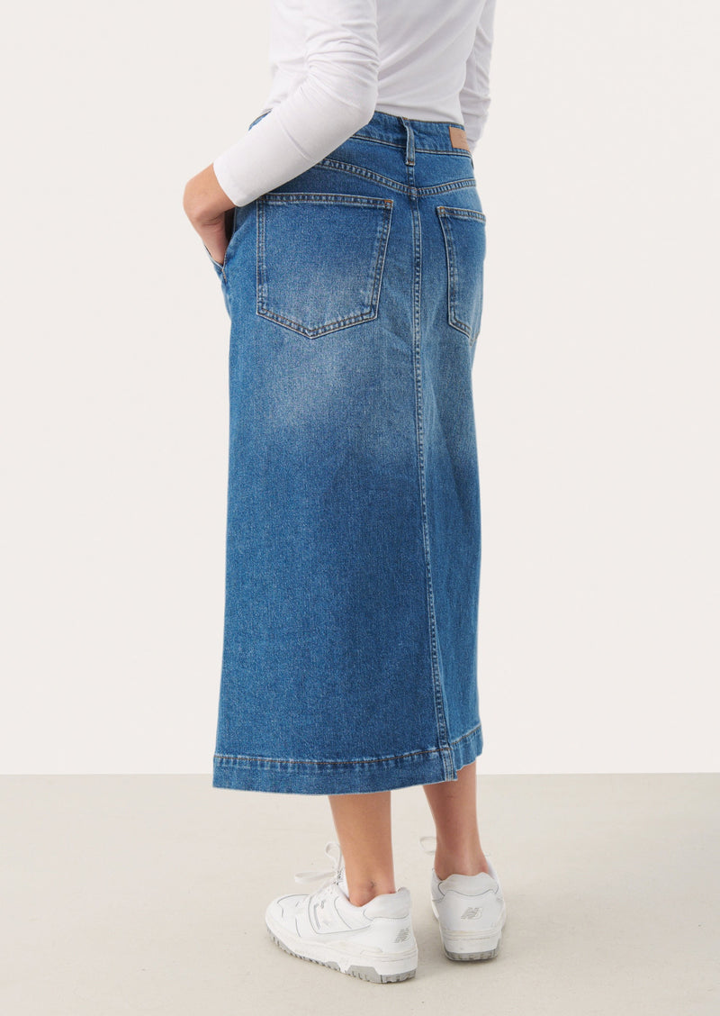 Part Two Calia Skirt - Medium Blue