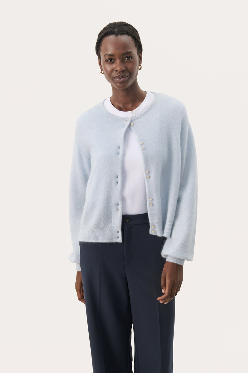 Part Two Ninell Cardigan - Pale Blue