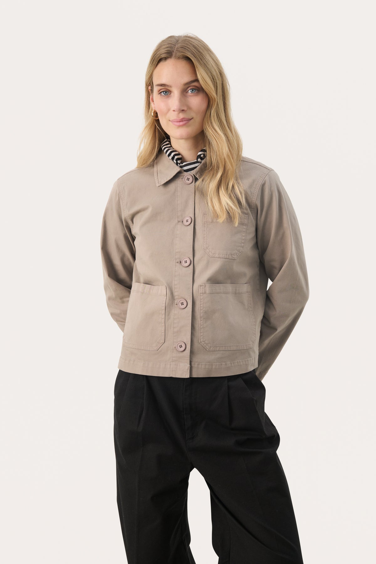 Part Two Freda Jacket - Khaki