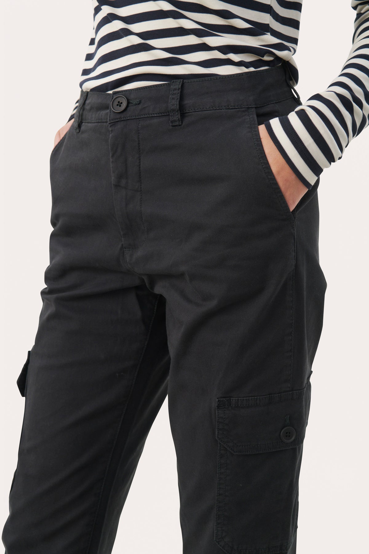 Part Two Sevens Cargo Pants - Blue Graphite