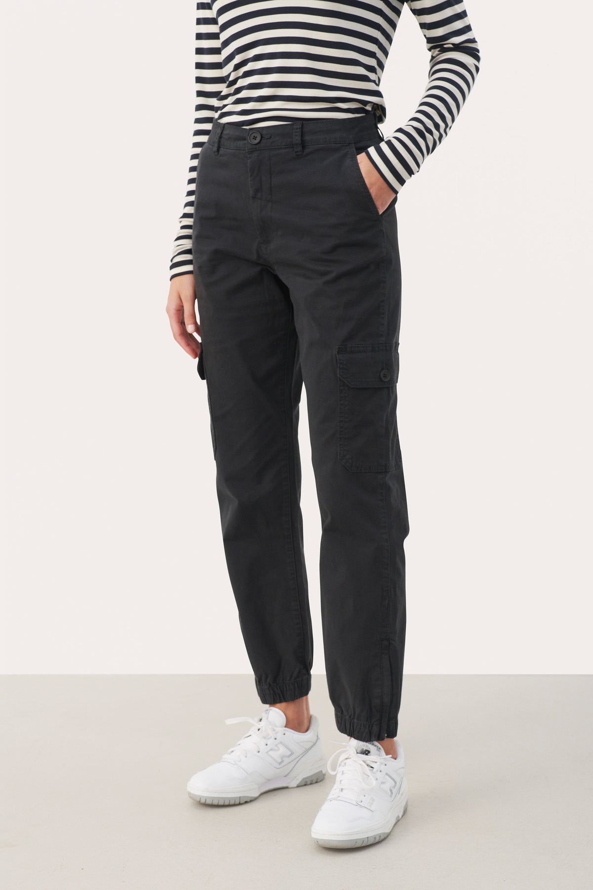 Part Two Sevens Cargo Pants - Blue Graphite