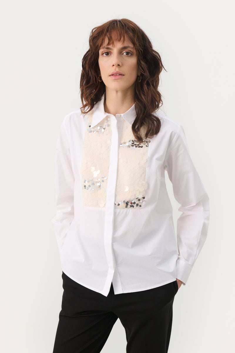 Part Two Maye Shirt - Bright White