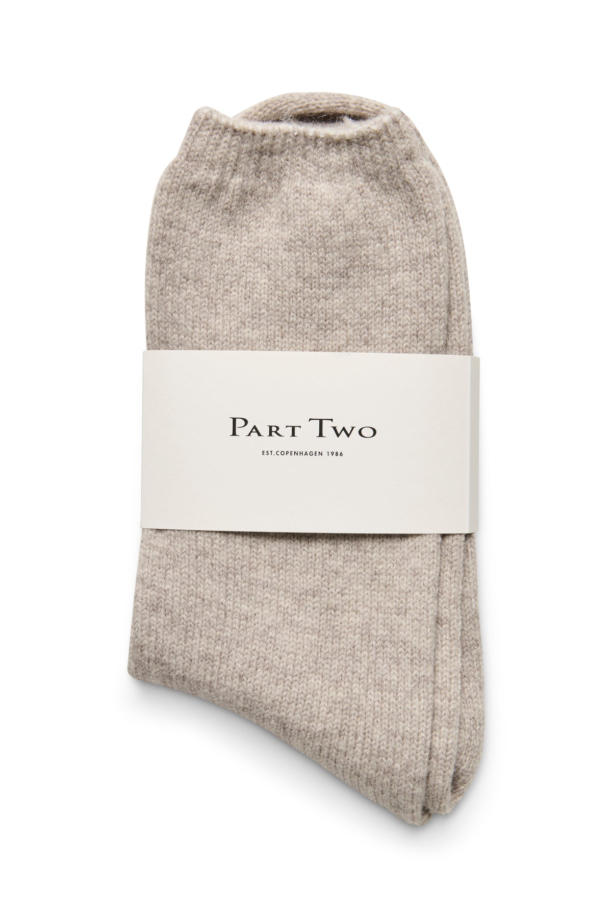 Part Two Teona Wool Sock - Beige