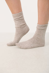 Part Two Teona Wool Sock - Beige