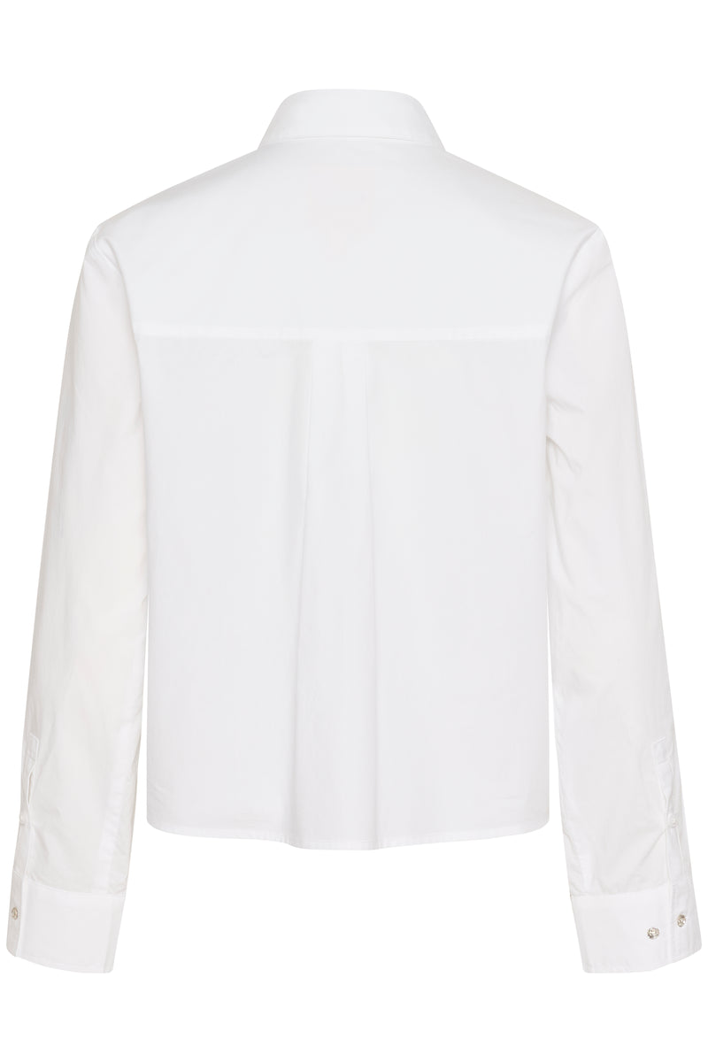 Part Two Pranvera Ruffle Shirt - Bright White