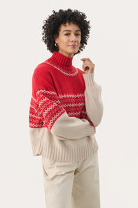 Part Two Pinar Jumper - Red