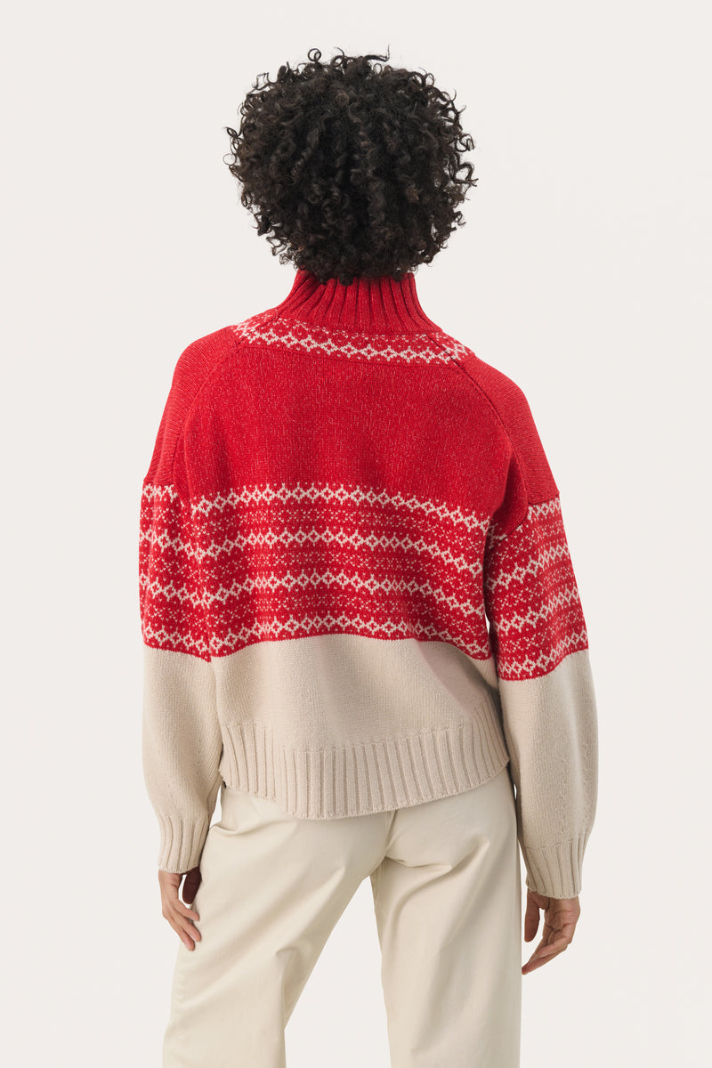 Part Two Pinar Jumper - Red