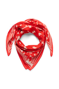 Part Two Phil Neck Tie Scarf - Red