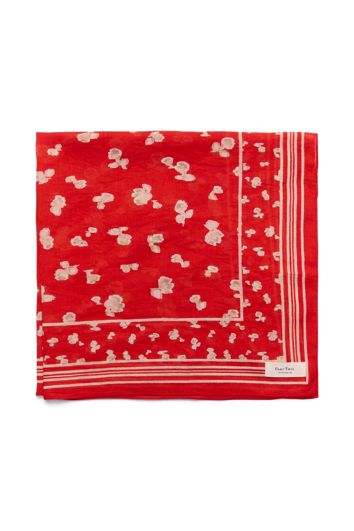 Part Two Phil Neck Tie Scarf - Red