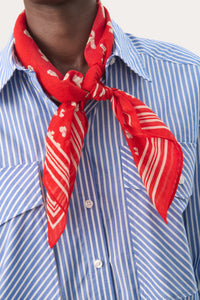 Part Two Phil Neck Tie Scarf - Red