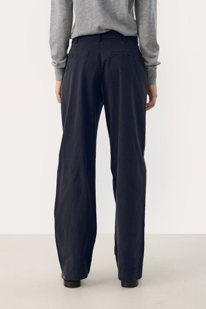 Part Two Belme Trousers - Blue Graphite