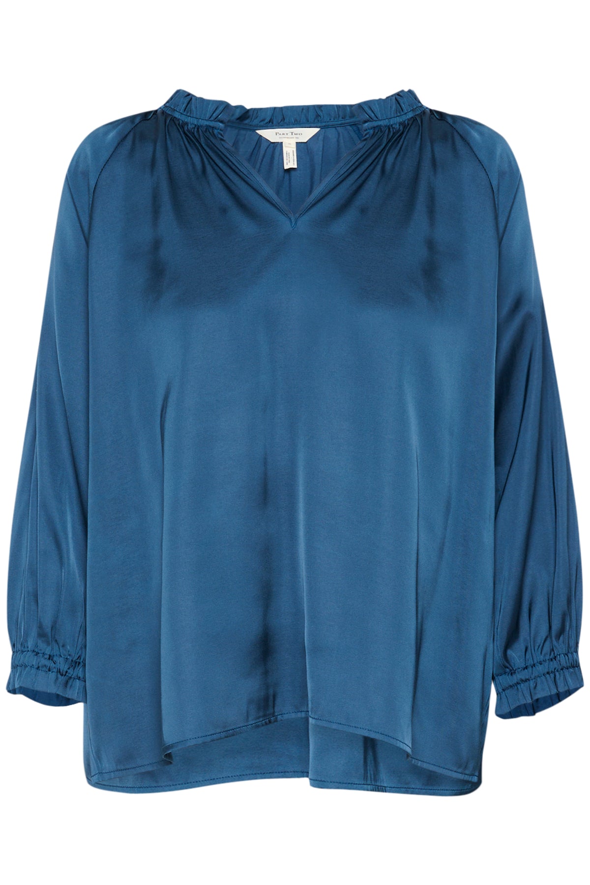 In Wear Silky Rindal Top - Blue