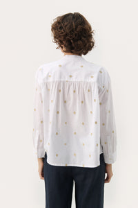 Part Two Natale Cotton Blouse - White