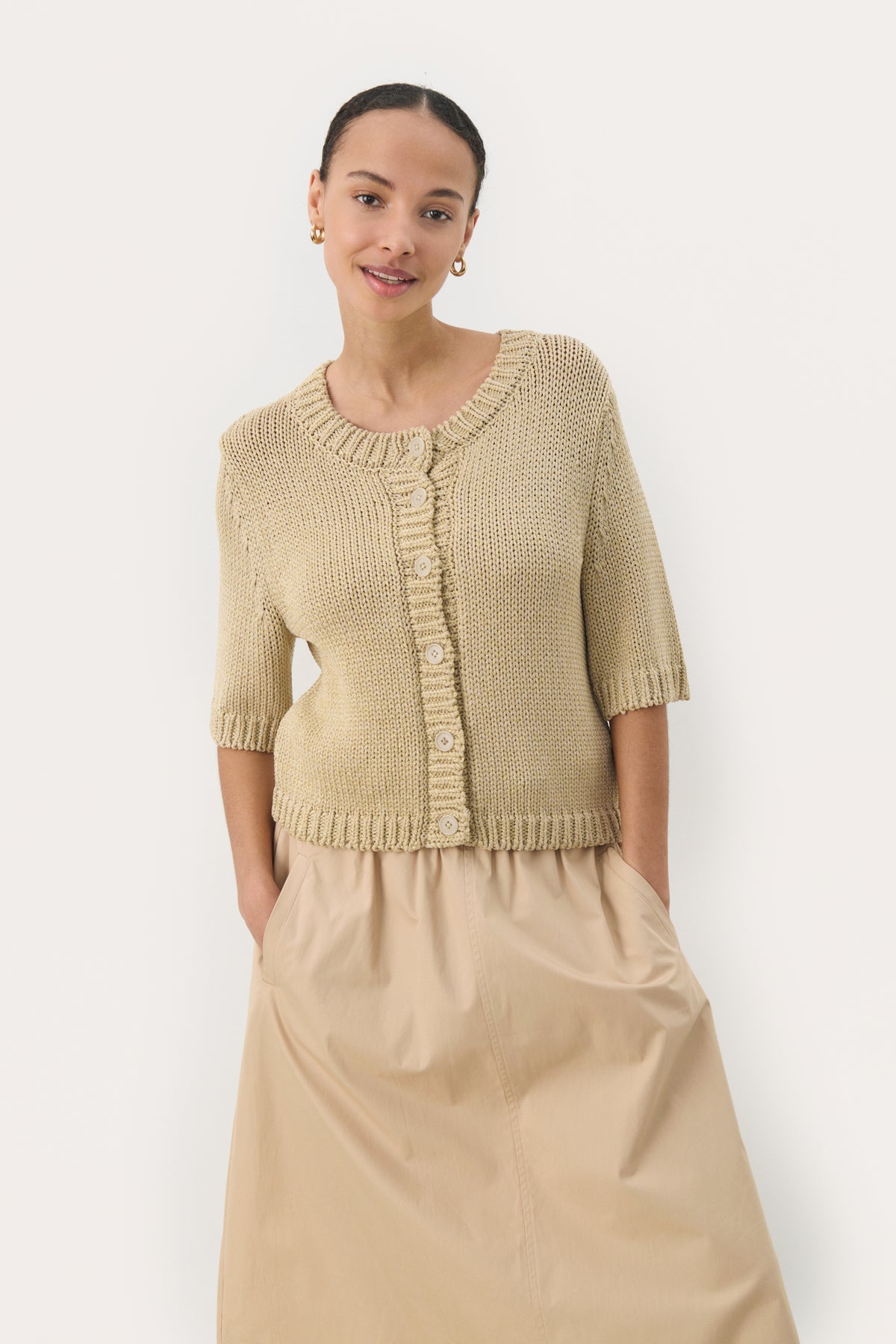 Part Two Nathelie Knit - Gold