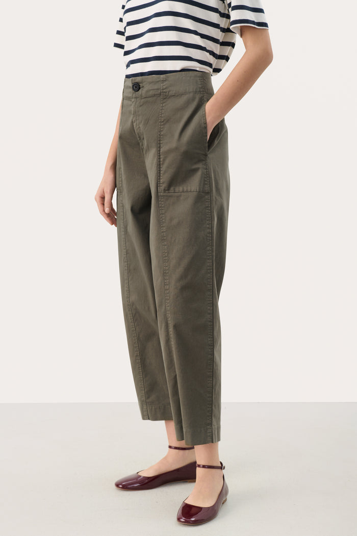 Part Two Netta Chino Pant - Khaki