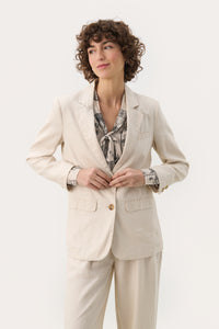 Part Two Nyan Linen Blazer - French Oak