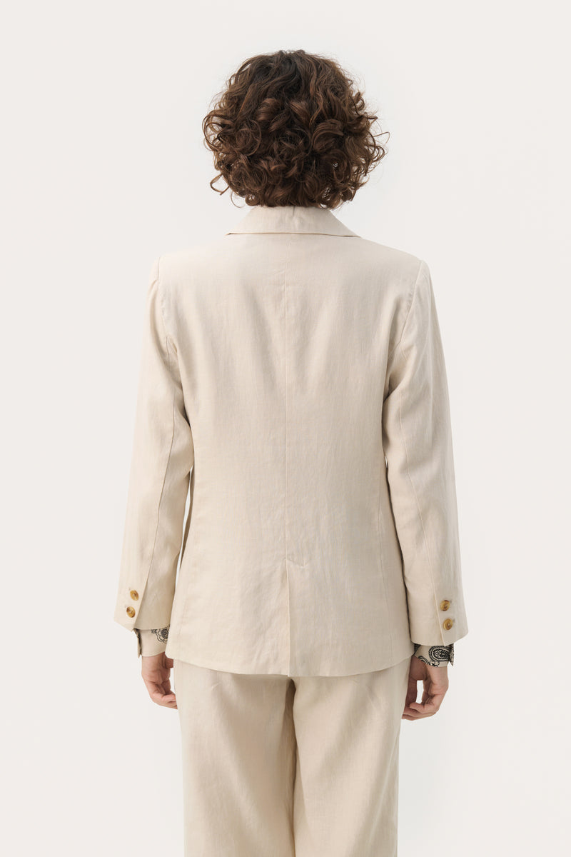 Part Two Nyan Linen Blazer - French Oak