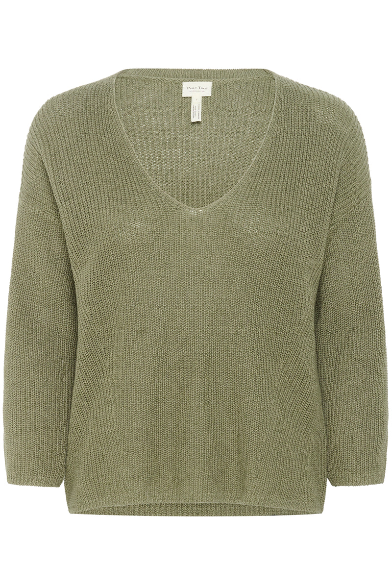 Part Two Etrona Knit - Khaki