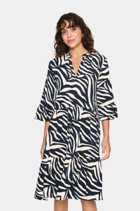 Saint Tropez Eda Dress - Navy Stripe