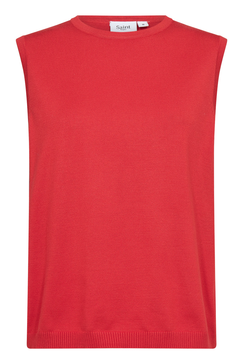 Saint Tropez Mila Vest - Red