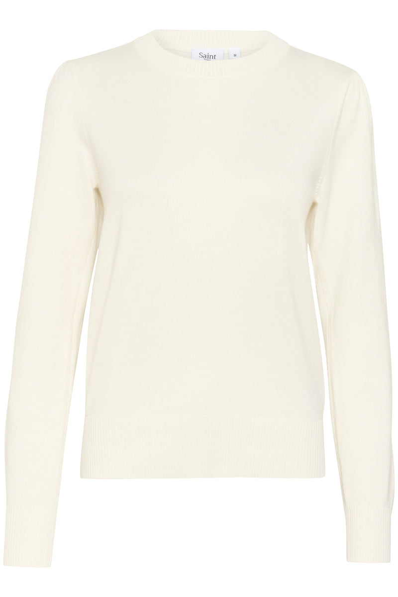 Saint Tropez Mila Jumper -White