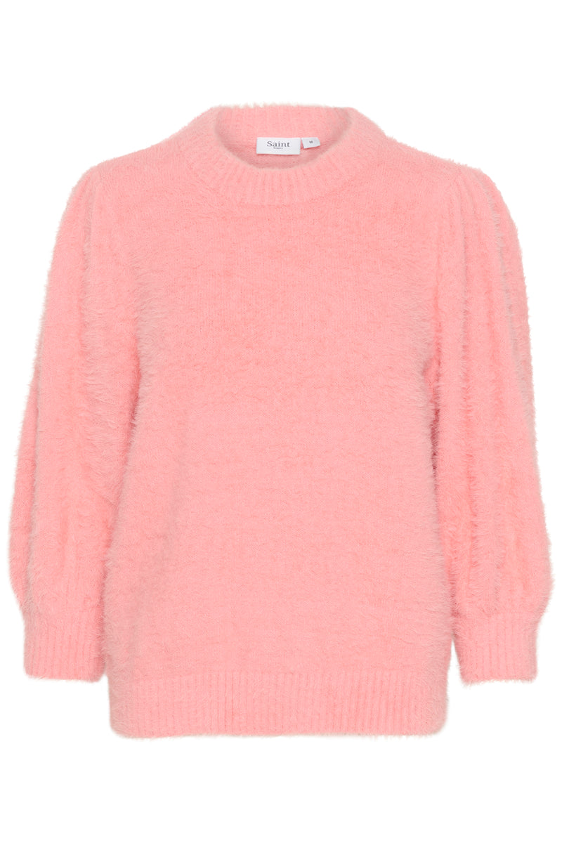 Saint Tropez Banni Fluffy Jumper - Pink Nectar