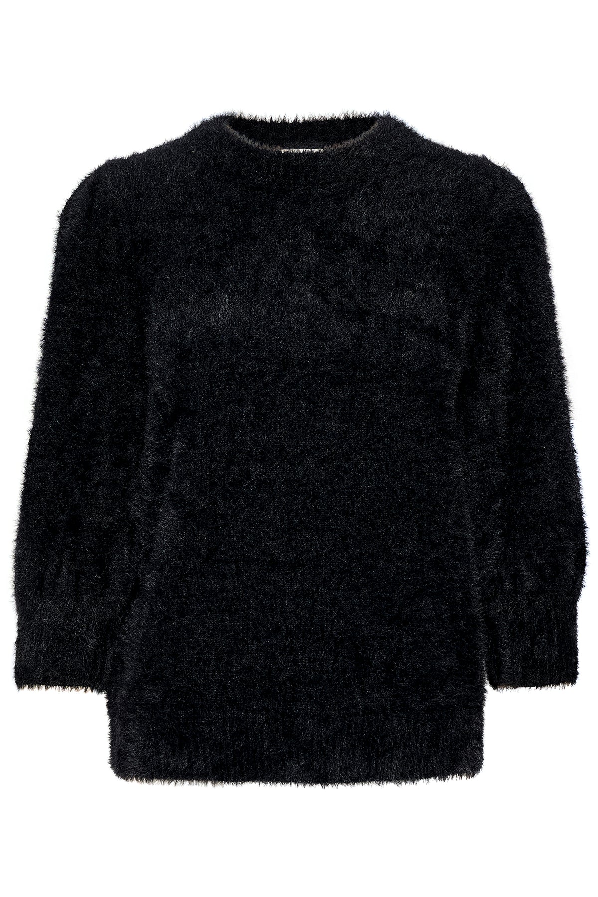 Saint Tropez Banni Fluffy Jumper - Black