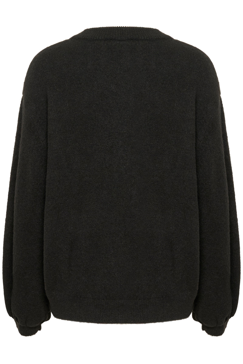 Saint Tropez Barbel Sequin Jumper - Black