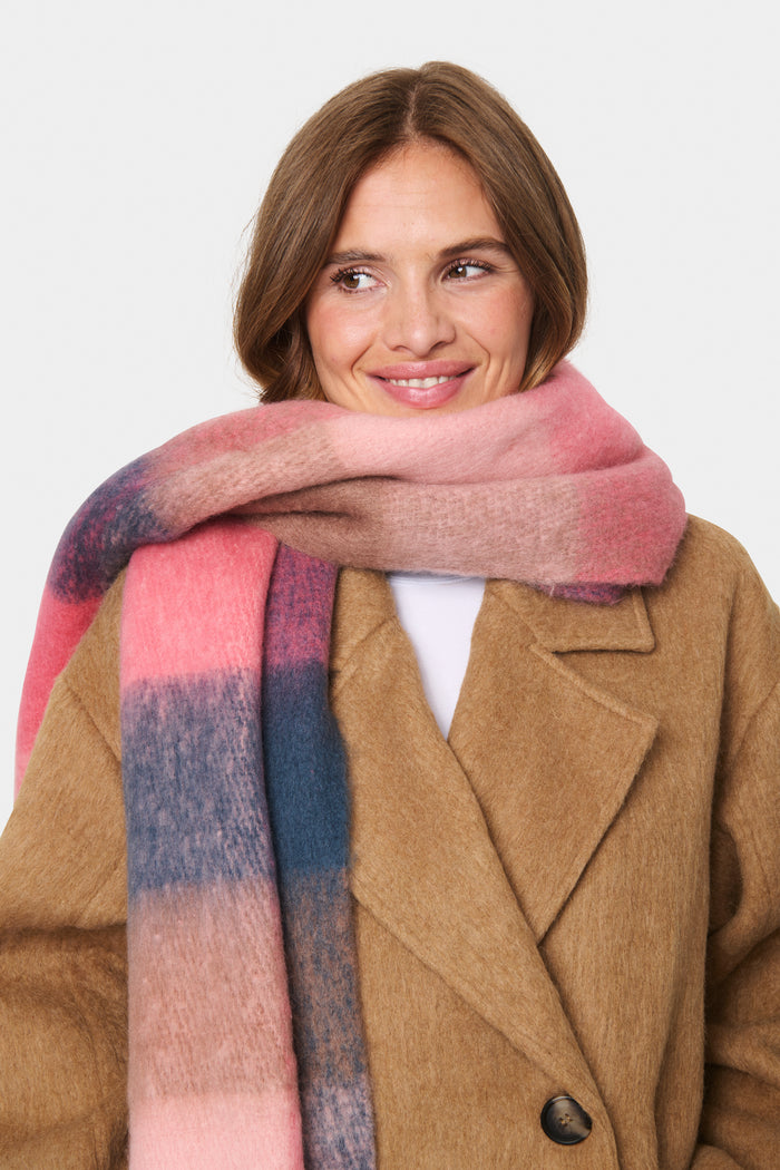 Saint Tropez Falberta Scarf - Pink