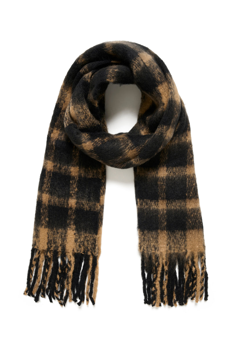 Saint Tropez Falberta Scarf - Black