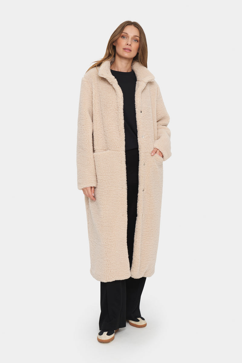 Saint Tropez Felicia Coat - Fog