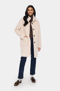 Saint Tropez Ferddy Coat - Cream