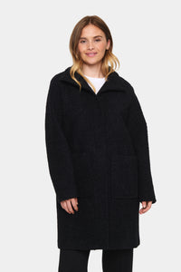 Saint Tropez Ferddy Coat - Black