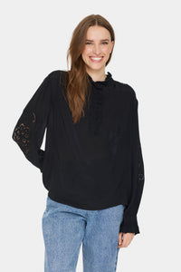 Saint Tropez Greya Blouse - Black