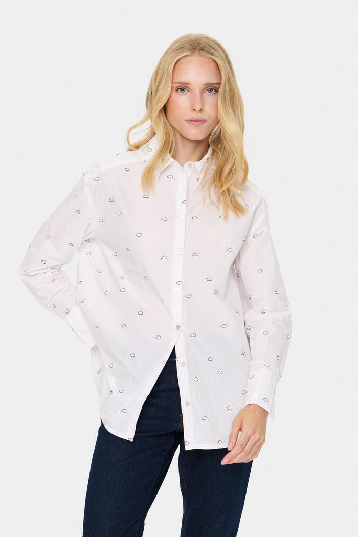 Saint Tropez Gianne Shirt - Clouds