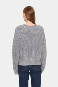 Saint Tropez Halfa Jumper - Silver