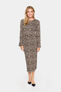 Saint Tropez Ilyssa Blouse - Leopard