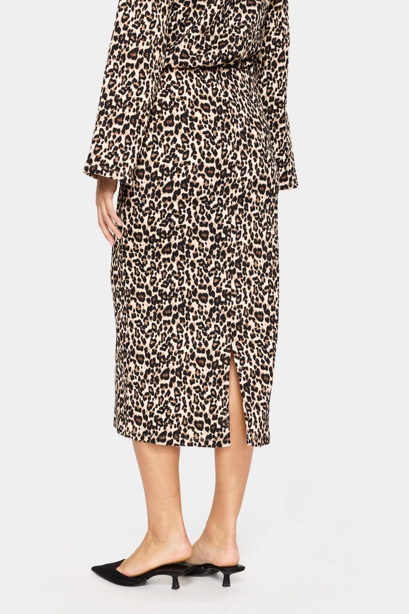 Saint Tropez Ilyssa Skirt - Leopard