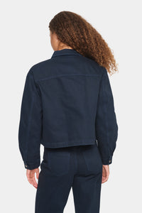 Saint Tropez Canvas Jacket - Navy