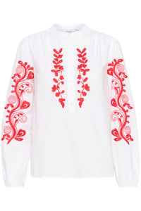 Saint Tropez Jesabel Shirt - White