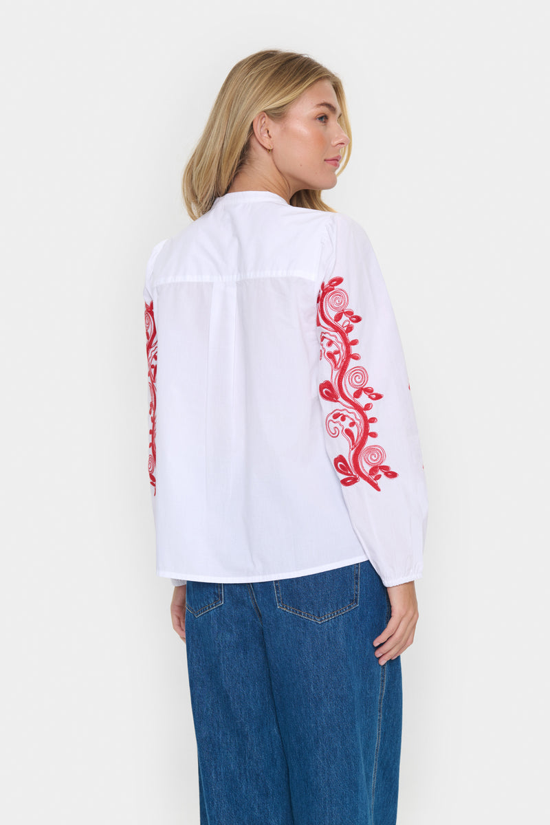 Saint Tropez Jesabel Shirt - White