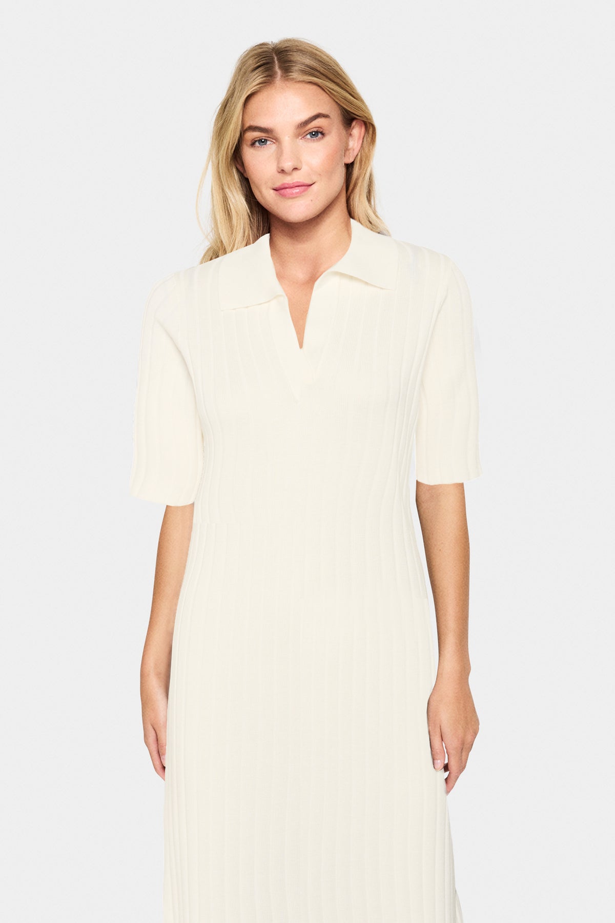 Saint Tropez Juanna Knit Dress - White